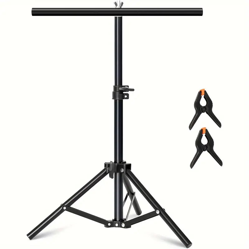 Tabletop Photography Backdrop T-Shape Stand - For Banners
