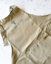 Food Stylist Signature Apron- Adjustable Neck and Waist Straps | Adjustable Apron | Durable Nylon Apron