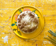 Double-sided photography backdrop - Tile 80 Limoncello + Texture 99 Muizenberg