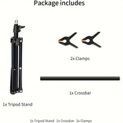 Tabletop Photography Backdrop T-Shape Stand - For Banners