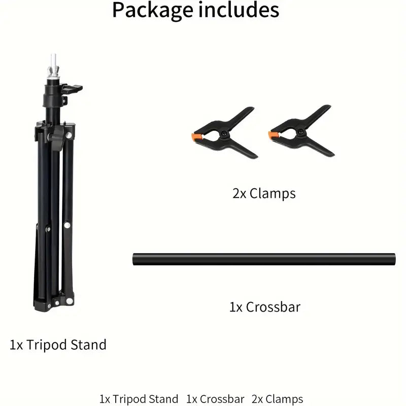 Tabletop Photography Backdrop T-Shape Stand - For Banners