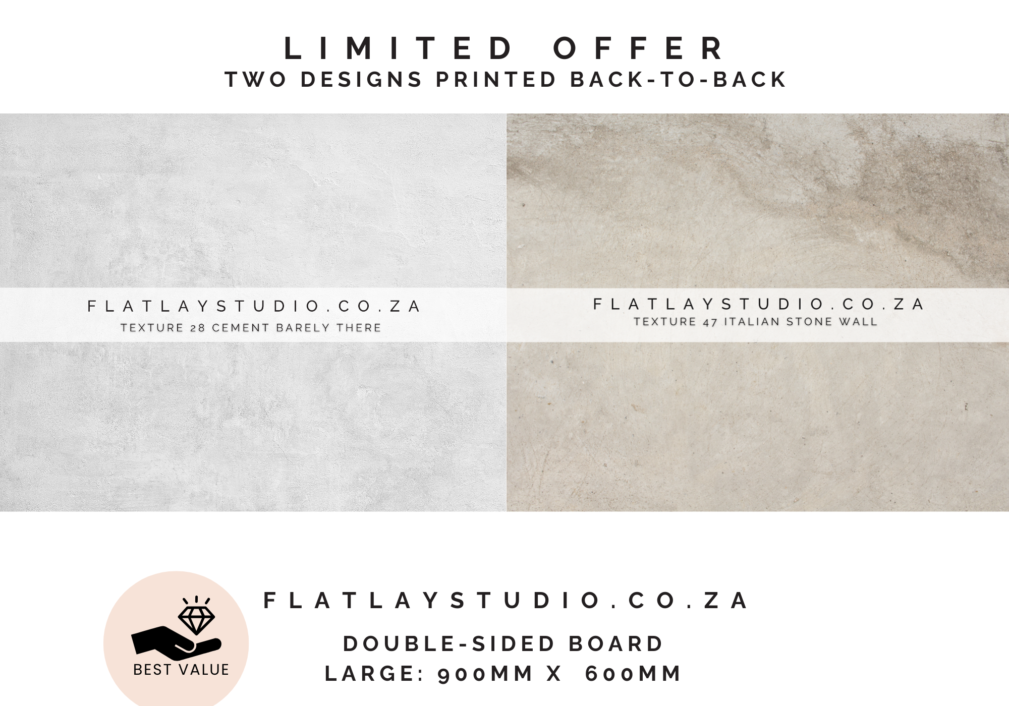 Double-sided_photography_backdrop_-_Texture_28_Barely_there_Cement__Texture_47_Italian_Wall