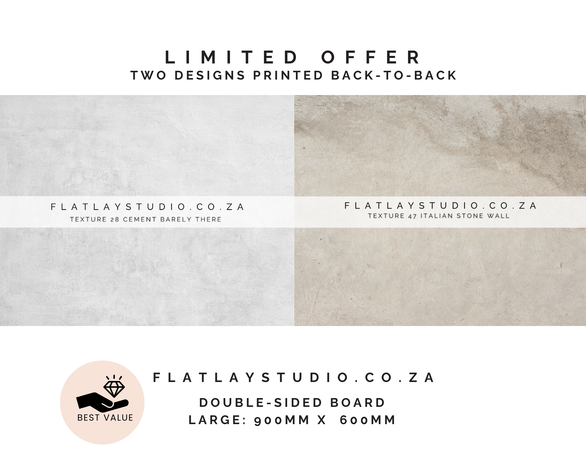 Double-sided_photography_backdrop_-_Texture_28_Barely_there_Cement__Texture_47_Italian_Wall