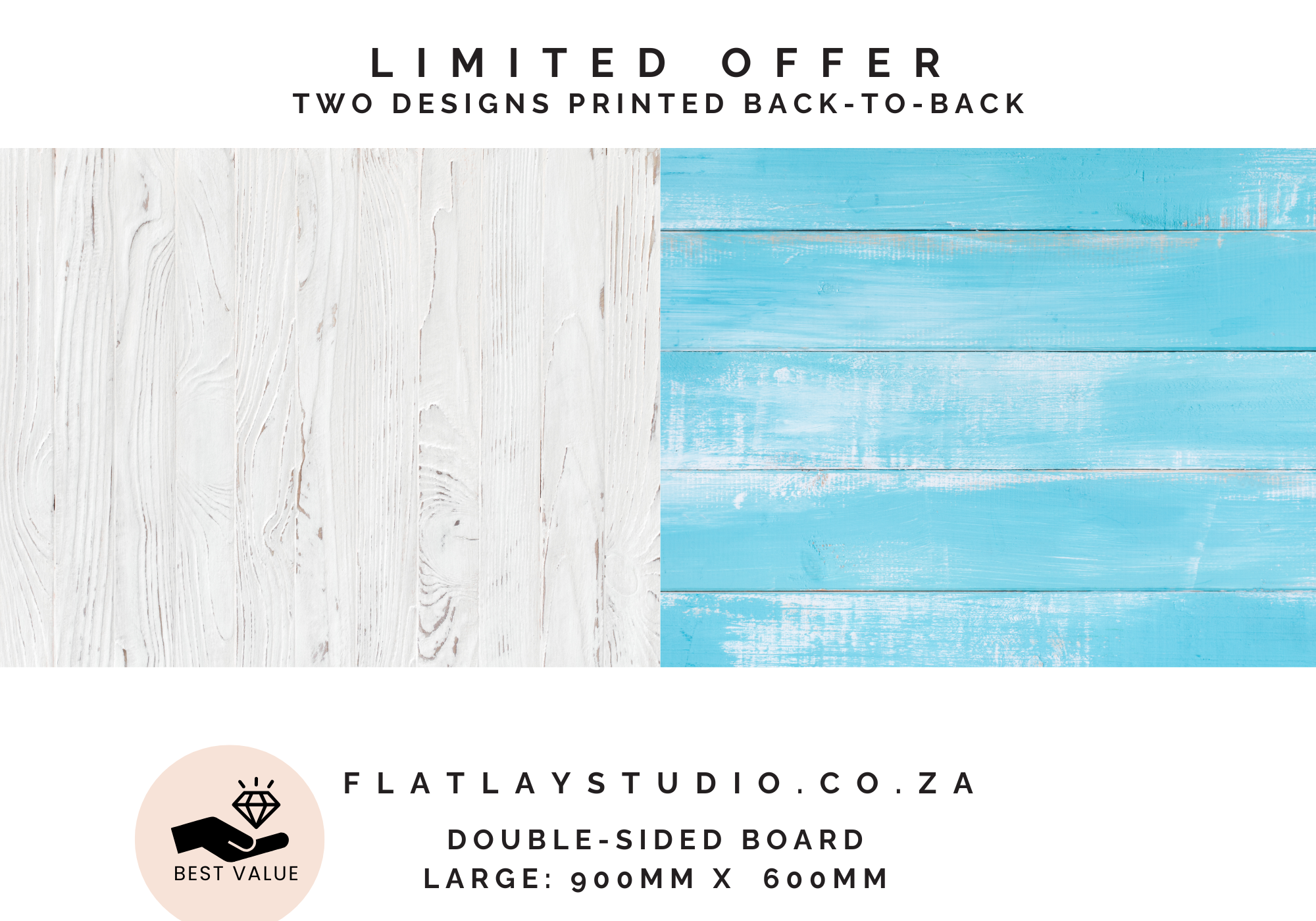 Double-sided_photography_backdrop_-_Wood_46_Blue_Lagoon__Wood_51_Kalk_Bay