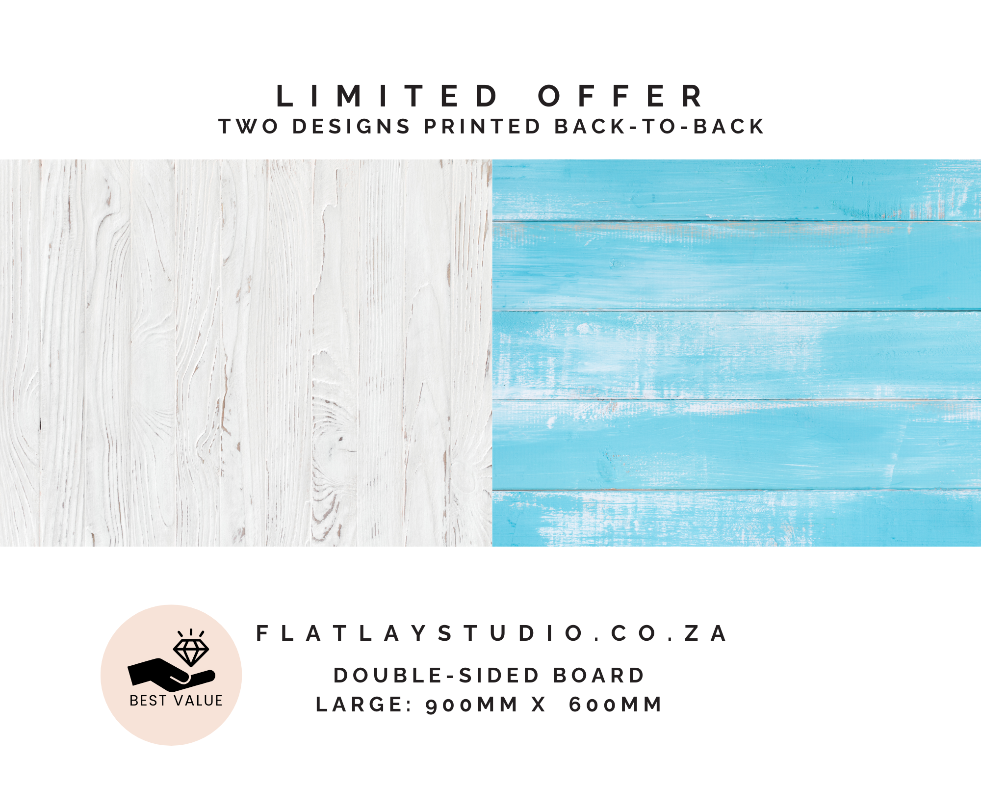 Double-sided_photography_backdrop_-_Wood_46_Blue_Lagoon__Wood_51_Kalk_Bay