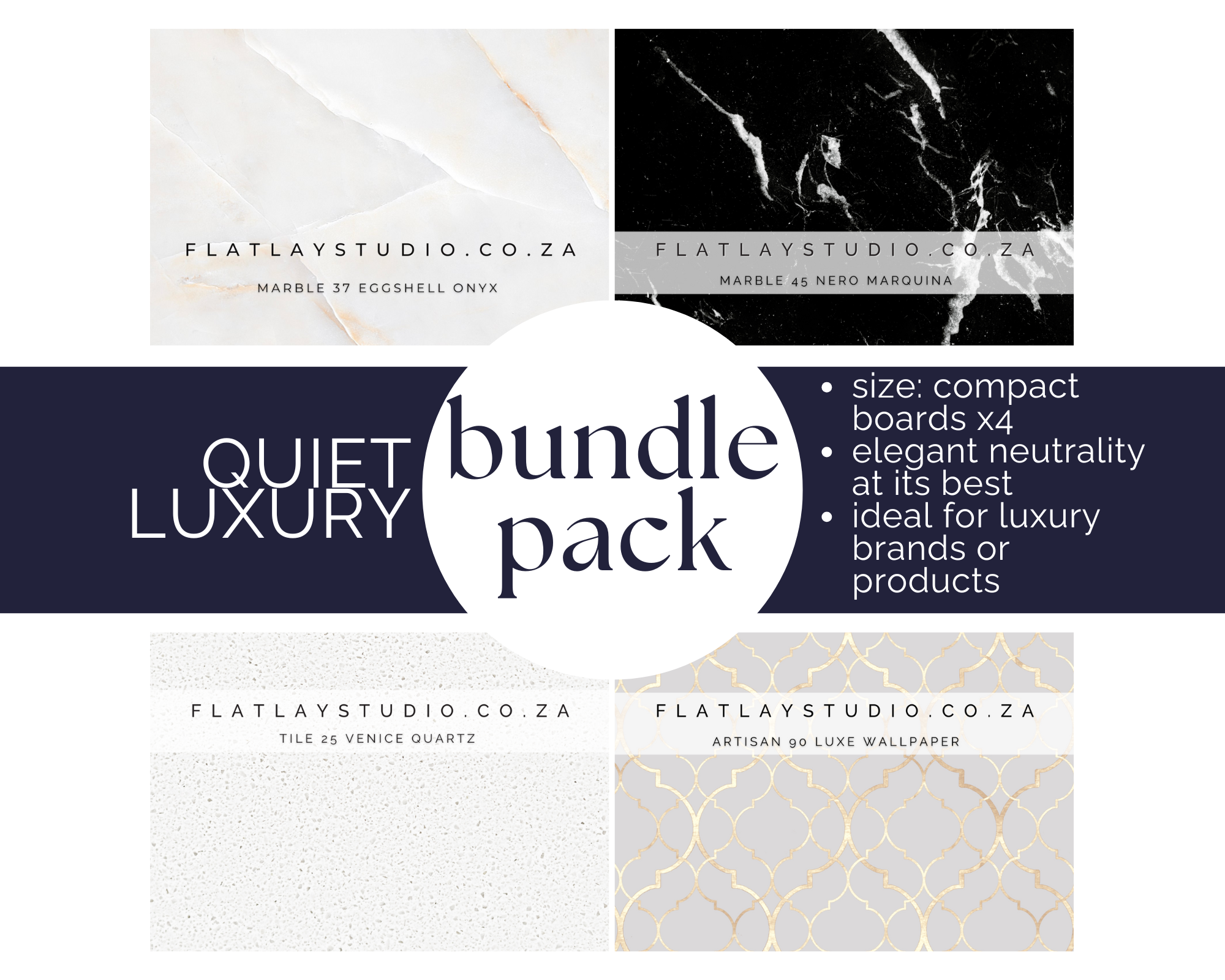 Quiet Luxury Bundle Pack - Compact Boards x4