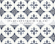 photography backdrop Algarve tile