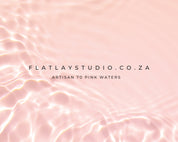Artisan 70 Pink Waters Flatlay Styling Board Flatlay Studio 
