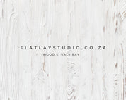 Wood 51 Kalk Bay - FlatlayStudio Flatlay Styling Board