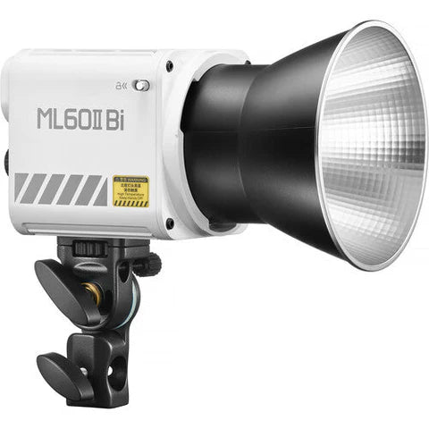 Godox ML60IIBi Bi-Colour COB LED Video Light Monolight with AK-B01 Battery Handgrip Kit