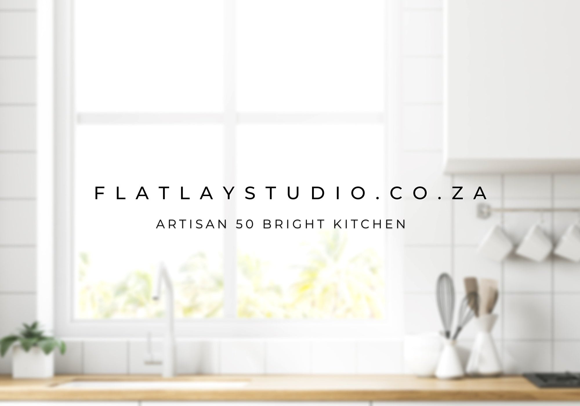 Artisan 50 Bright Kitchen - FlatlayStudio Flatlay Styling Board