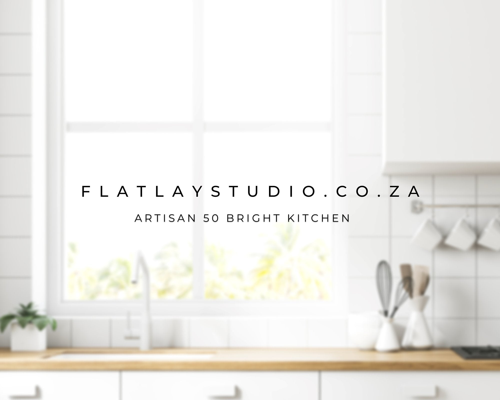 Artisan 50 Bright Kitchen - FlatlayStudio Flatlay Styling Board