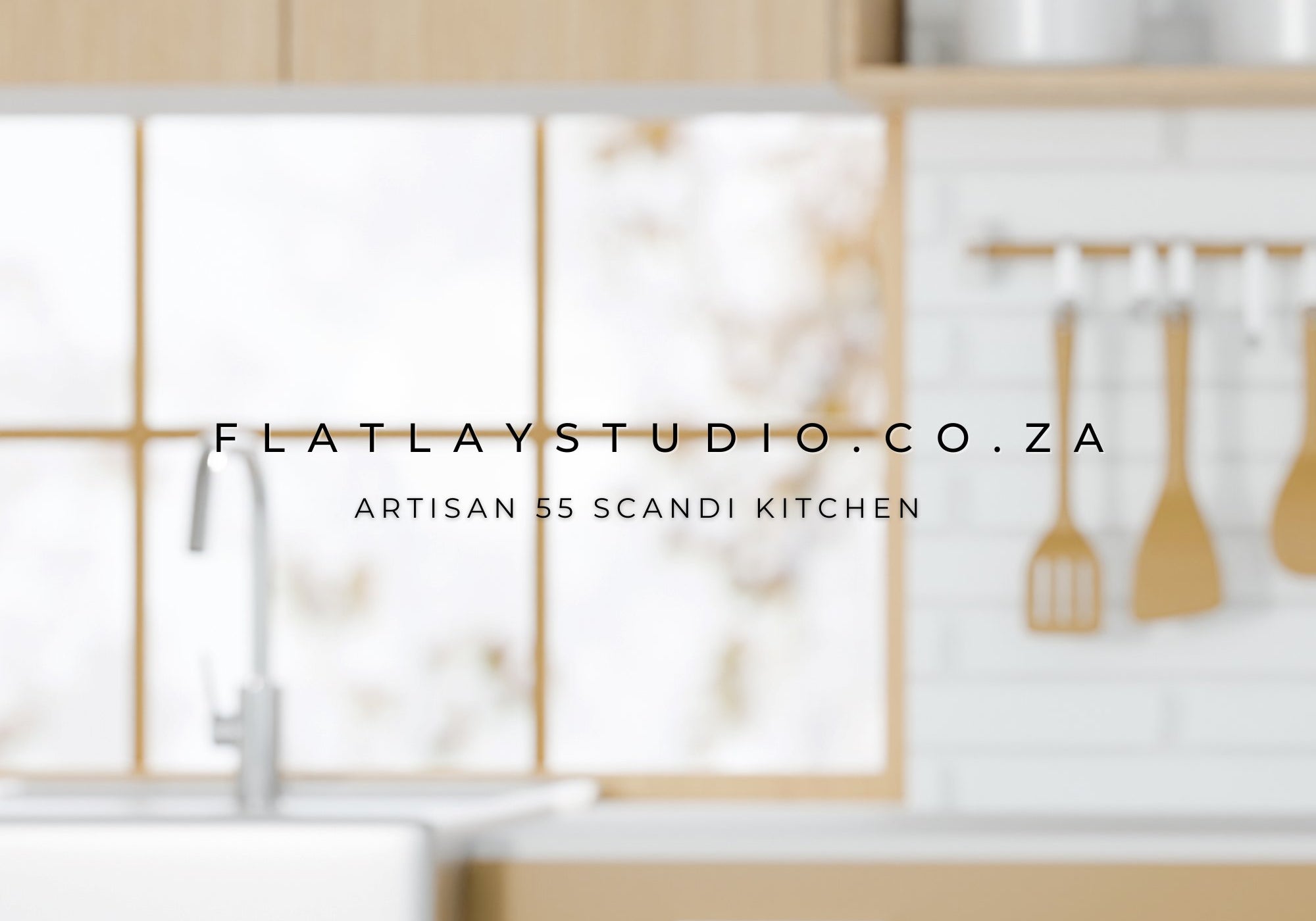 Artisan 55 Scandi Kitchen - FlatlayStudio Flatlay Styling Board