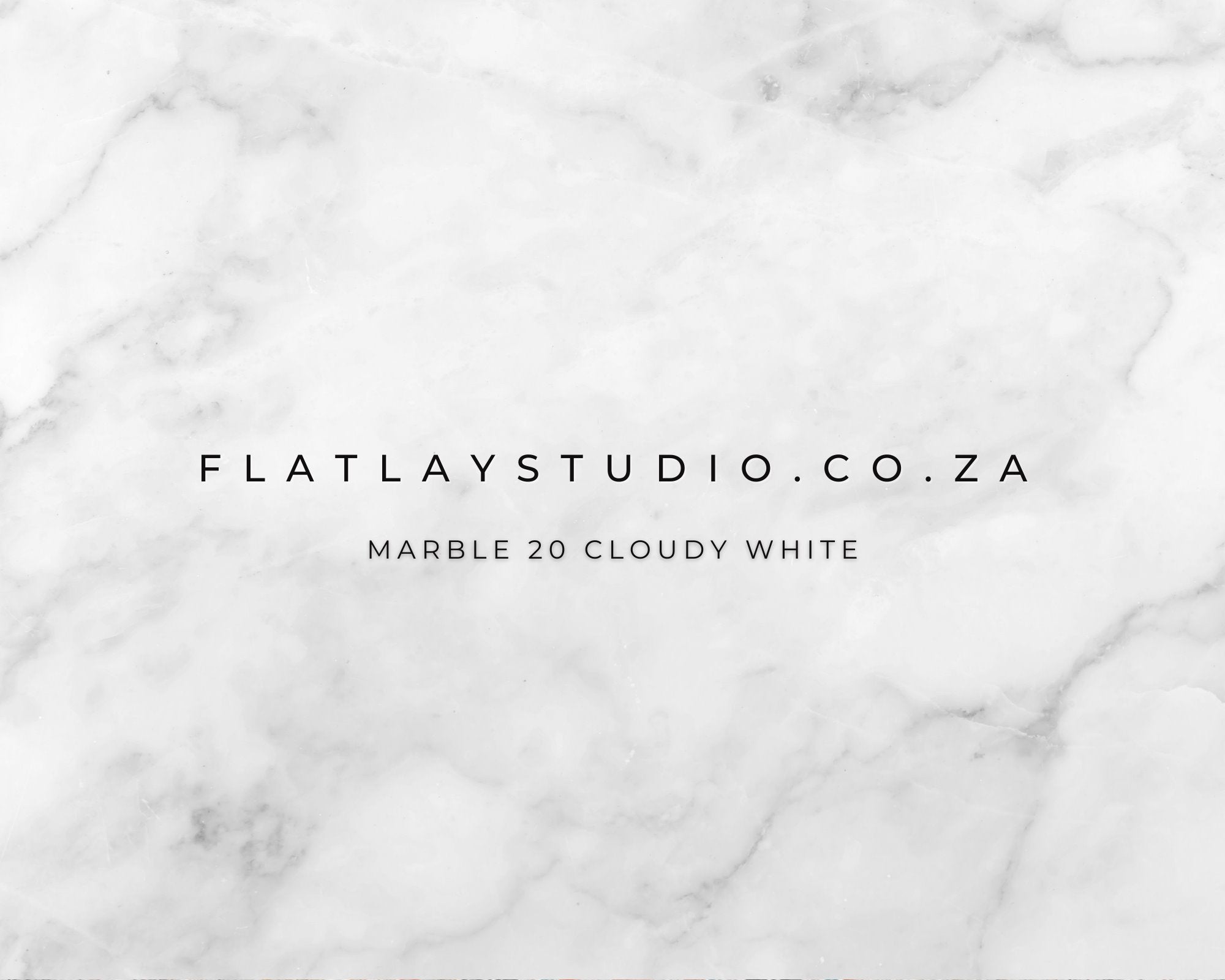 Marble 20 Cloudy White - FlatlayStudio Flatlay Styling Board