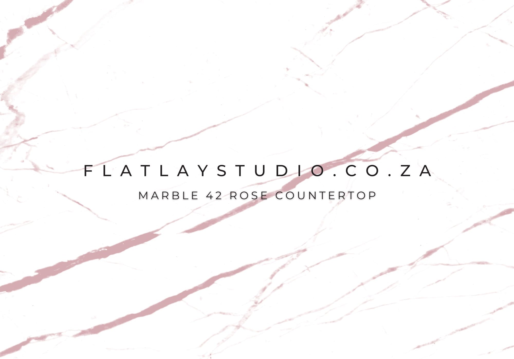 Marble 42 Rose Countertop - FlatlayStudio Flatlay Styling Board