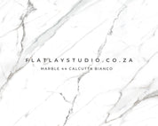 Marble 44 Calcutta Bianco - FlatlayStudio