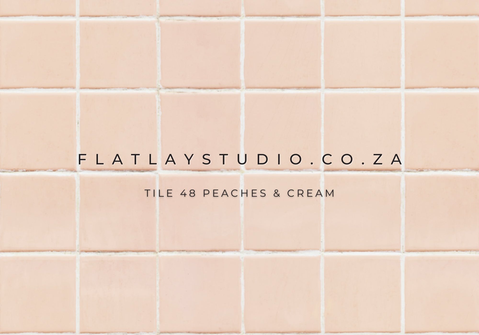 Tile 48 Peaches & Cream - FlatlayStudio Flatlay Styling Board
