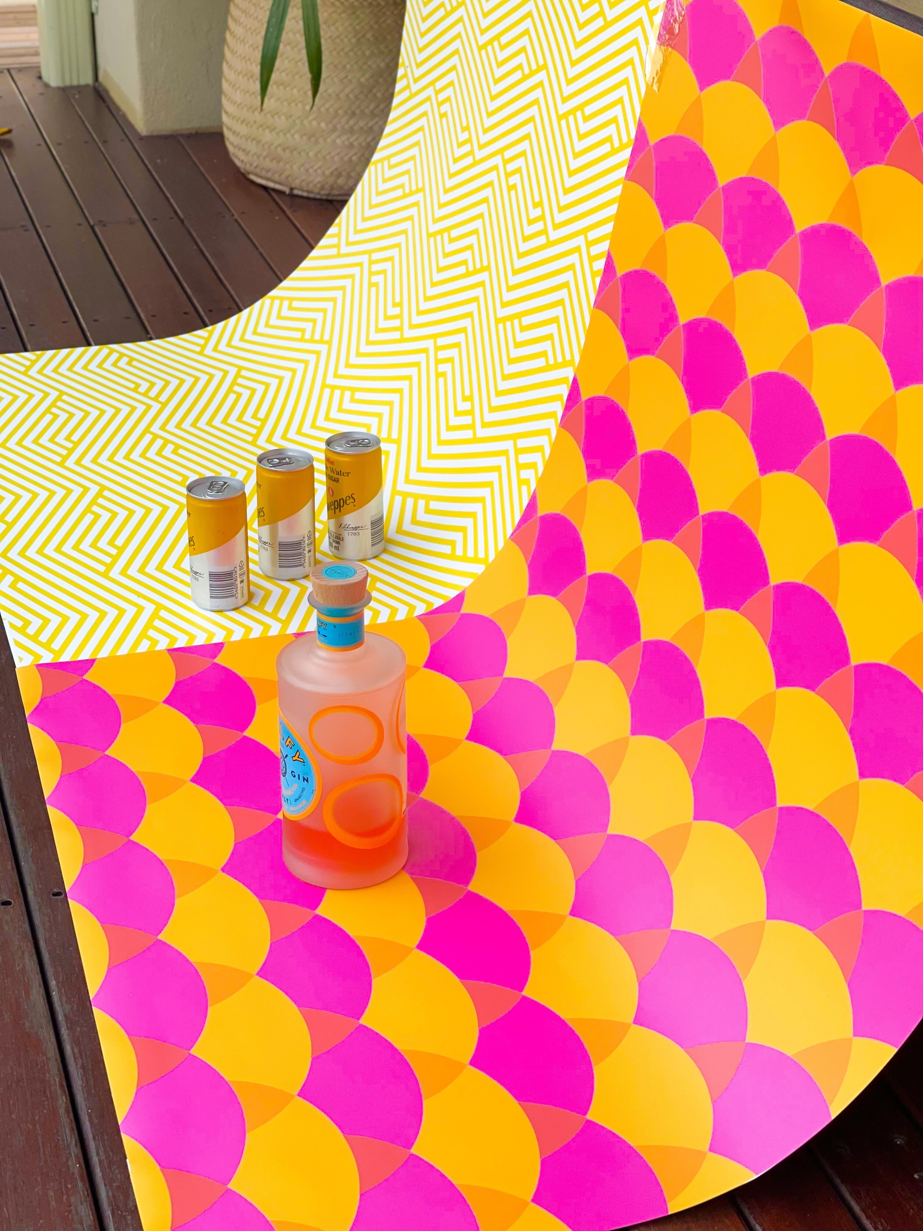 Pack Shot 2 - Tequila Sunrise Flatlay Styling Banner Flatlay Studio 