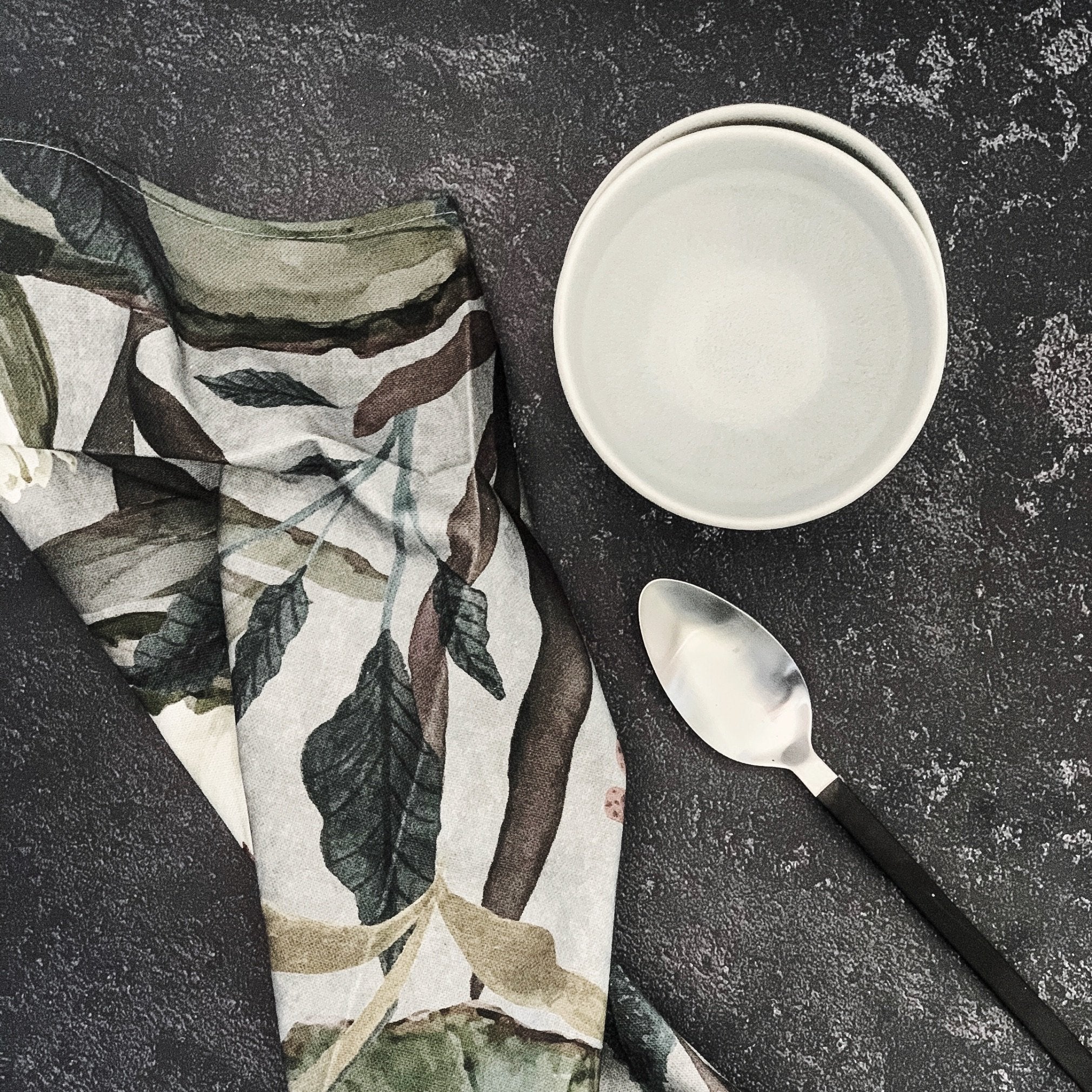 Texture 34 Black Plaster Wall - FlatlayStudio