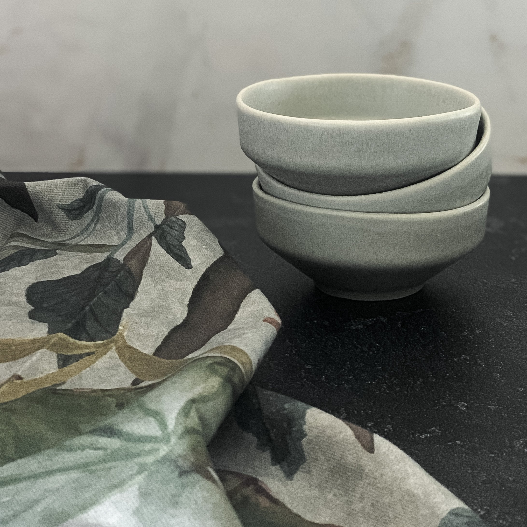 Texture 34 Black Plaster Wall - FlatlayStudio