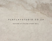 Texture 47 Italian Stone Wall - FlatlayStudio Flatlay Styling Board