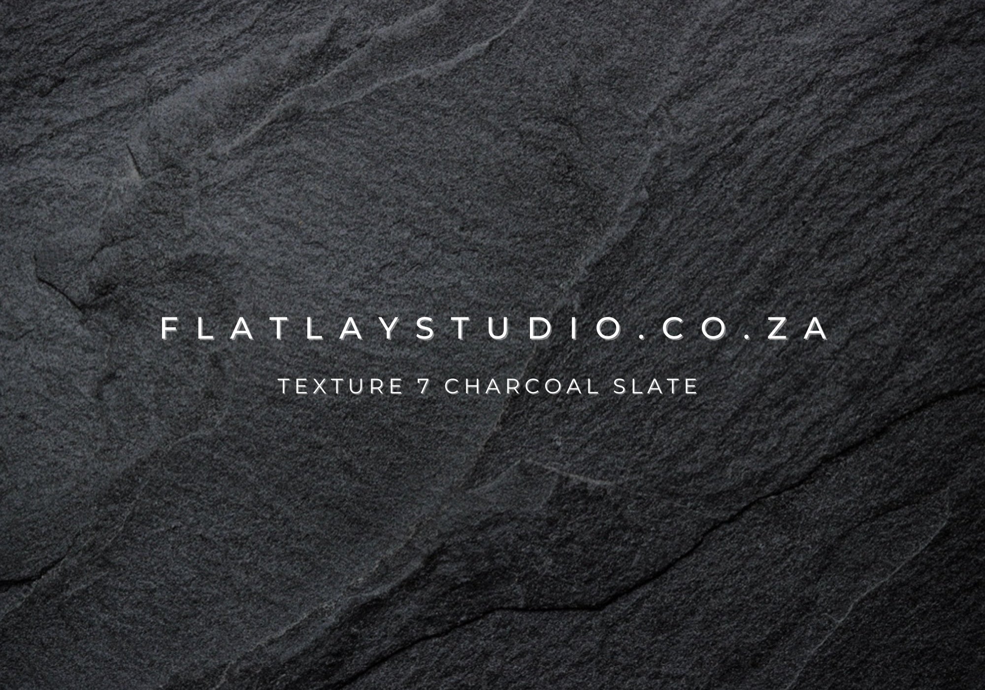 Texture 7 Charcoal Slate - FlatlayStudio Flatlay Styling Board