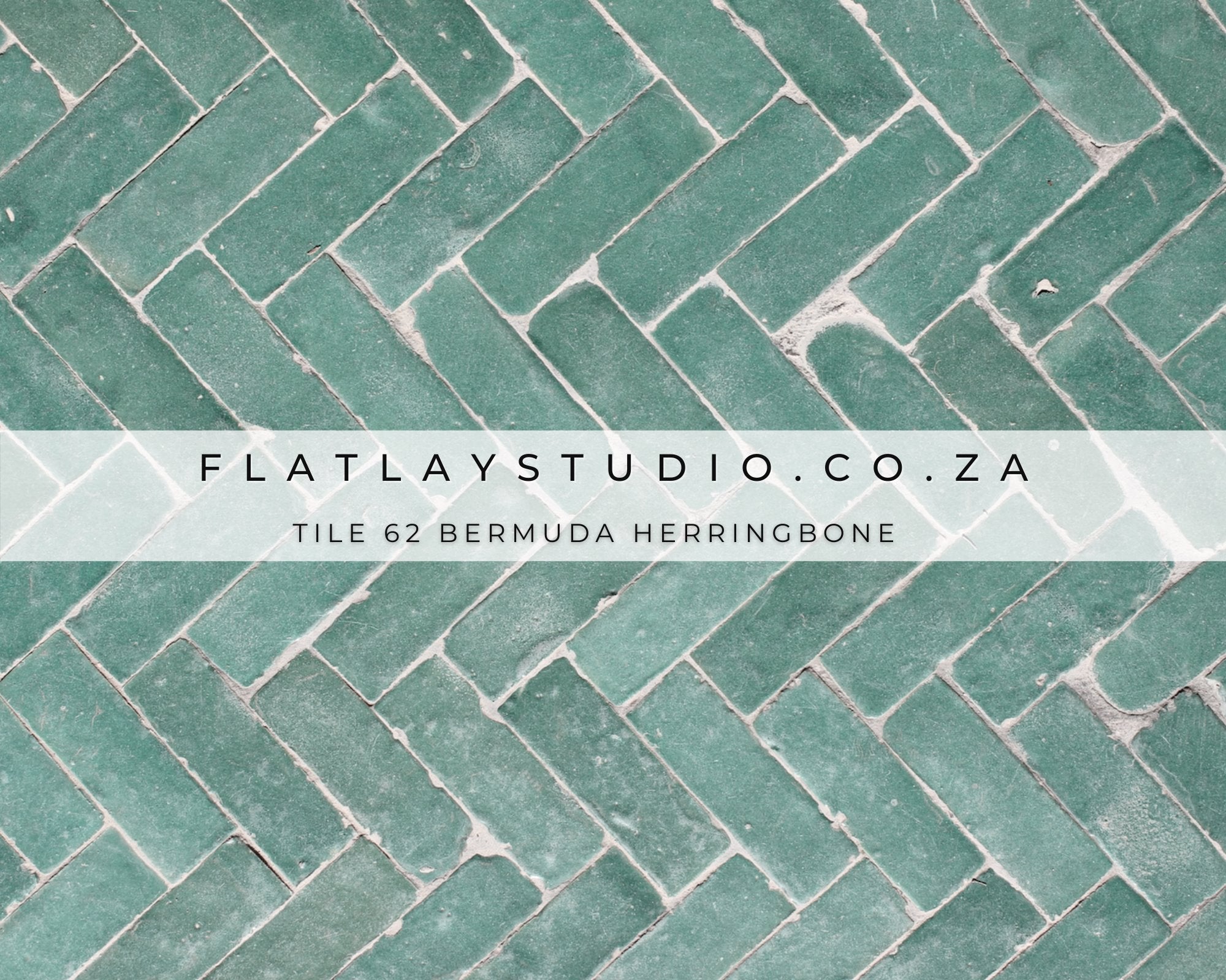 Tile 62 Bermuda Herringbone - FlatlayStudio Flatlay Styling Board