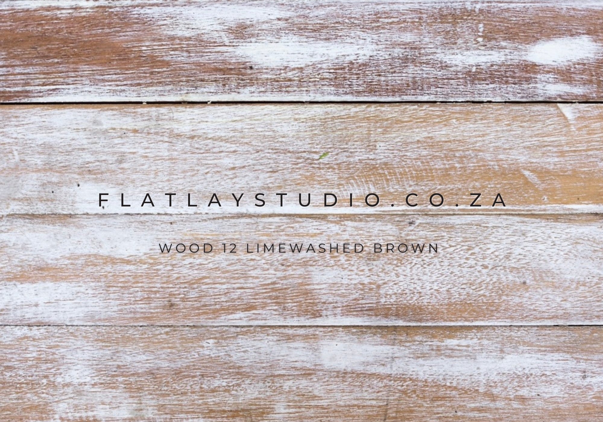 Wood 12 Limewashed Brown - FlatlayStudio Flatlay Styling Board