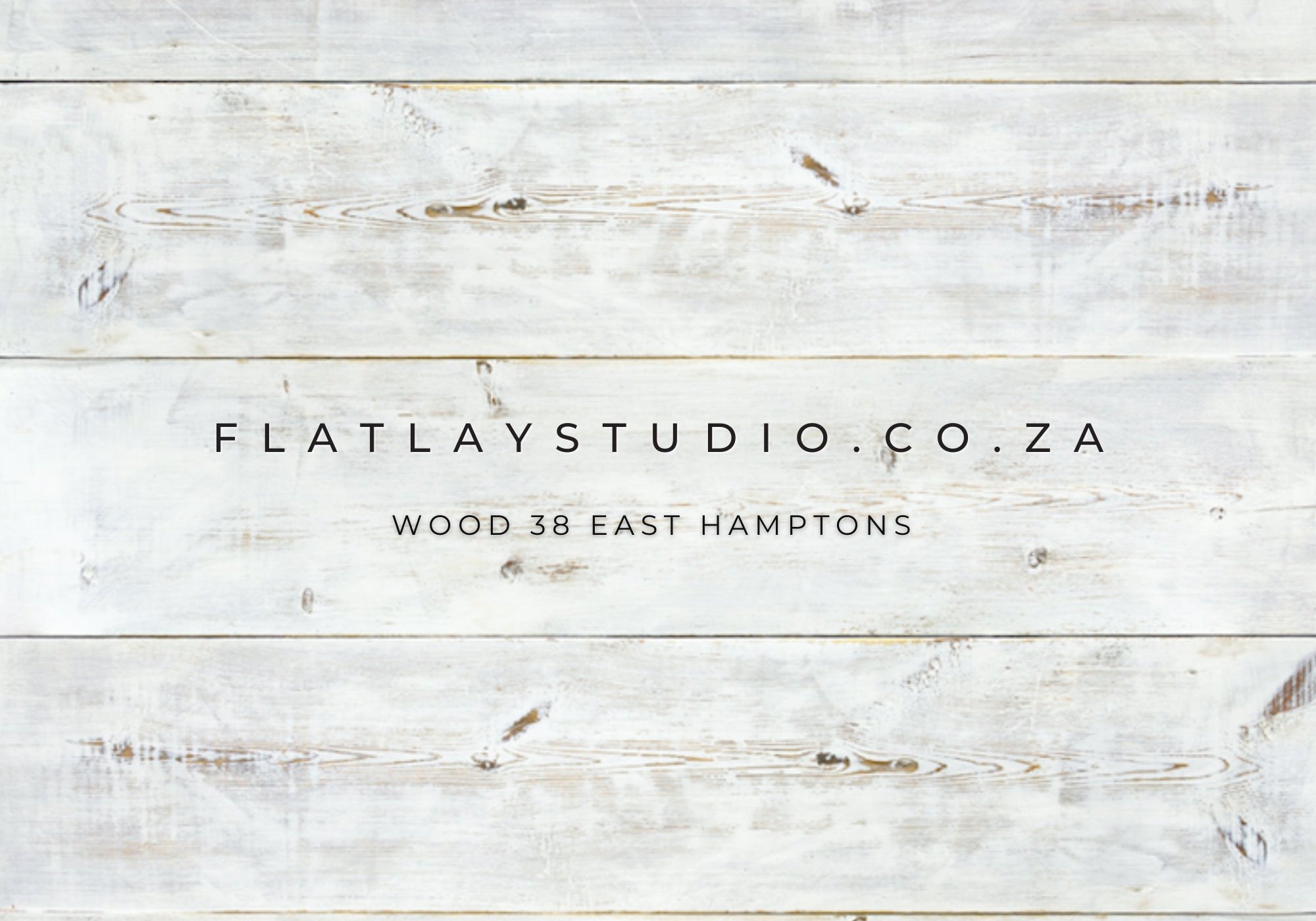 Wood 38 East Hamptons - FlatlayStudio Flatlay Styling Board
