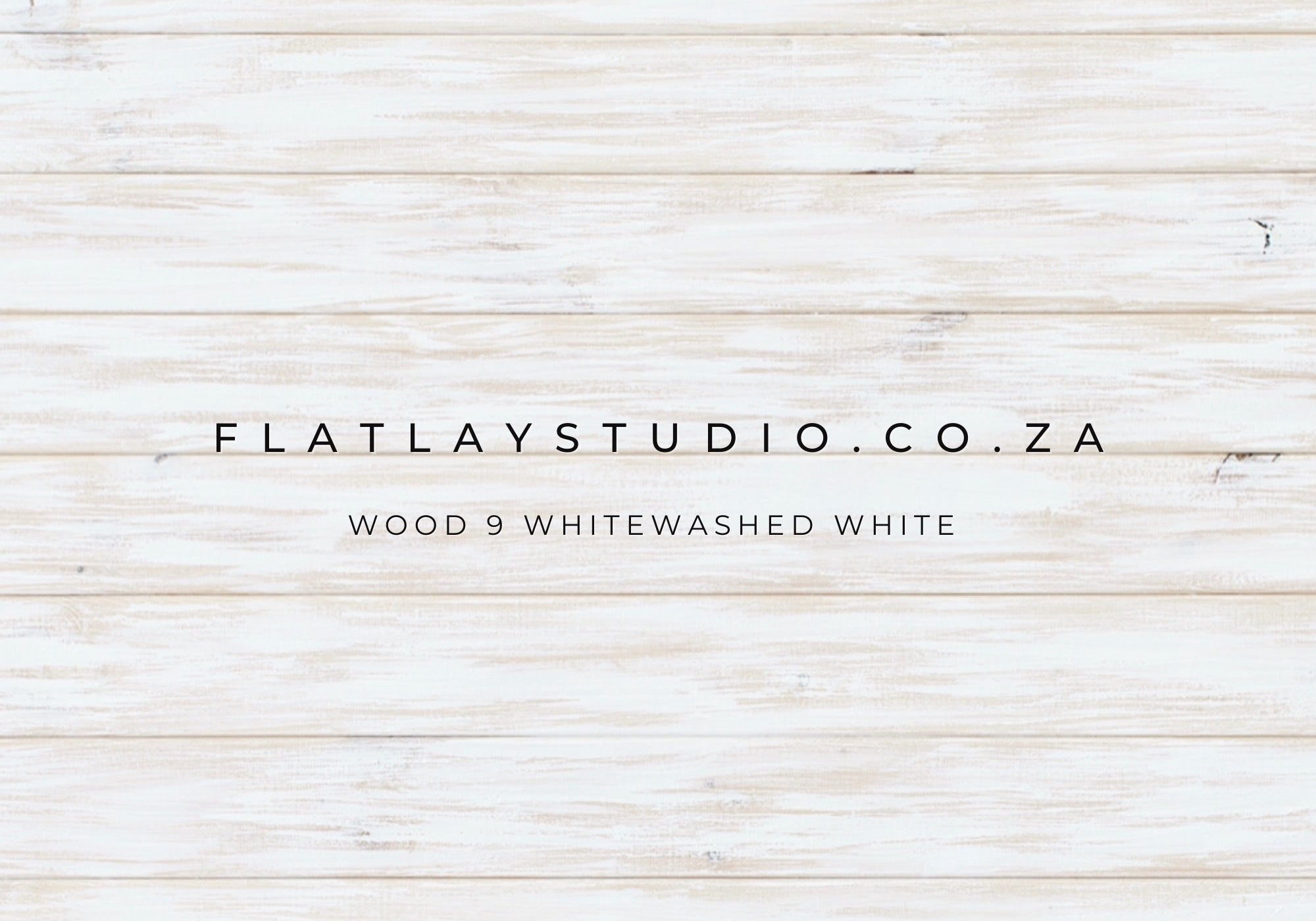 Wood 9 Whitewashed White - FlatlayStudio